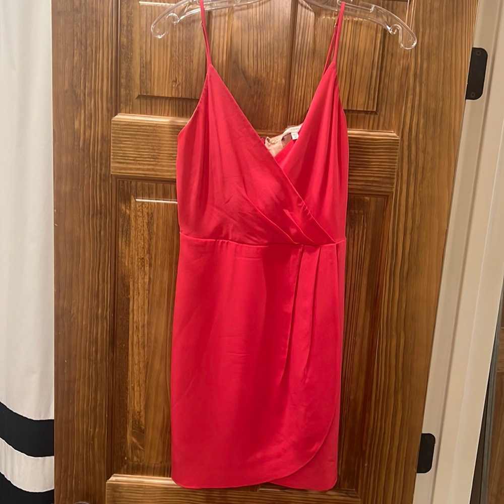 LAVENDER BROWN PINK DRESS